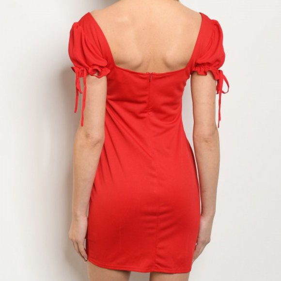 Lovely Red Dress - Picture 3 of 5